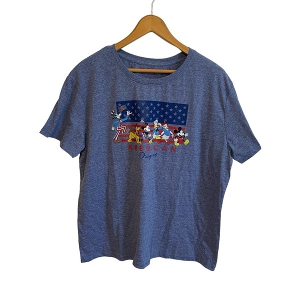 Disney Tops - Disney's Mickey & Friends American Original Graphic Shirt Size 2XL